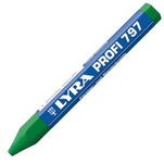 Kreda do znakowania drewna Lyra 797 PROFI 487 zielony - 12 sztuk