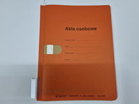 Skoroszyt na akta osobowe, pomarańczowy 501055 UNIVERSAL - 35 sztuk