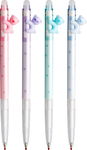 DŁUGOPIS WYMAZYWALNY PASTEL BEARS 0.5MM NIEBIESKI MIX HAPPY COLOR - 1 sztuka