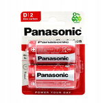 Bateria cynkowo-węglowa 1.5V D R20 BL2 Panasonic