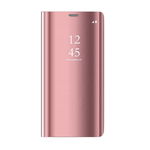 Etui Smart Clear View do Samsung Galaxy A54 różowe