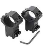 Montaż lunety dwuczęściowy wysoki 1″ szyna 11mm dovetail