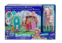 Zestaw Enchantimals Chatka Króliczka Bree + Twist