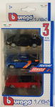 Bburago Maisto Street Fire 1/64 Pack 3 pojazdów 6