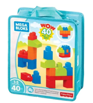 Klocki Mega Blocks Bag 40 sztuk FKL01