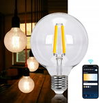 Żarówka LED 6W inteligentna z aplikacją G95 E27 vintage