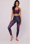 Legginsy czarno-bordowe Onzie rozm. XXXL