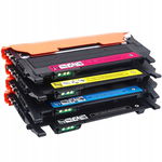 4x Toner do Samsung CLP320 CLT-K4072 CLX3185 CLP-325