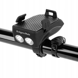 UCHWYT ROWEROWY NA TELEFON POWERBANK LATARKA 3w1