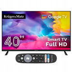 Telewizor Kruger&Matz 40" FHD Google TV WiFi DVB-T2 H.265 HEVC
