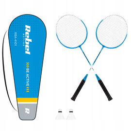Zestaw do badmintona stal hartowana REBEL ACTIVE