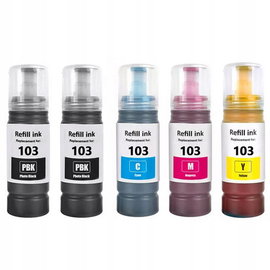 5x TUSZ DO EPSON EcoTank L3110 L3251 L3150 L3256