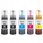 5x TUSZ DO EPSON EcoTank L3110 L3251 L3150 L3256