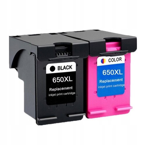 2x Tusz do HP 650 XL 1515 2515 2545 3515 zestaw