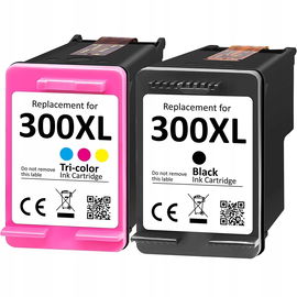 2 x Tusz do HP 300 XL F2480 4640 czarny + kolor