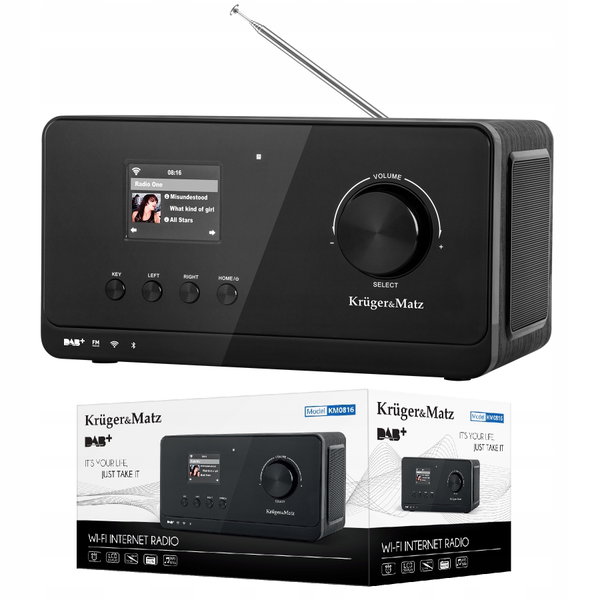 Radio internetowe Kruger&Matz FM DAB+