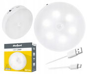BEZPRZEWODOWA LAMPKA NOCNA LED Z CZUJNIKIEM RUCHU