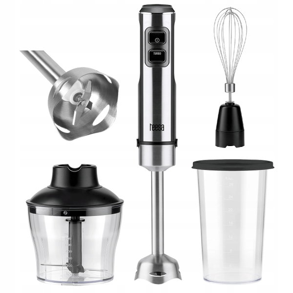 BLENDER RĘCZNY WIELOFUNKCYJNY MOCNY 1200W
