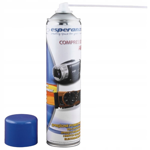 SPRĘŻONE POWIETRZE Z RURKA w PUSZCE 600ml