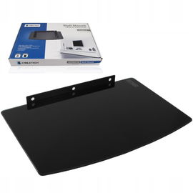 Półka ścienna RTV wisząca KONSOLA dekoder DVD 10kg