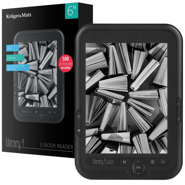 Czytnik e-book Kruger&Matz Llibrary 4 E-ink