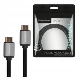 Przewód Kabel HDMI Miedź 4K Full HD HQ Premium 15m