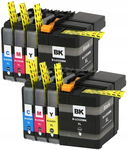 8x TUSZ DO BROTHER DCP-J105 J100 MFC-J200 LC529