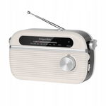 Radio FM przenośne RETRO Kruger&Matz zasilanie USB lub baterie BLUETOOTH