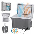 LODÓWKA SAMOCHODOWA TURYSTYCZNA Z FUNKCJĄ GRZANIA 12V 230V XXL 35L