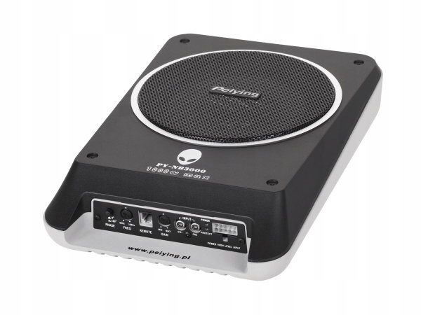 SUBWOOFER AKTYWNY Peiying POD SIEDZENIE / BAGAŻNIK 200W