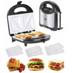 OPIEKACZ 3w1 GOFROWNICA GRILL SANDWICH TOSTY TURBO 800W