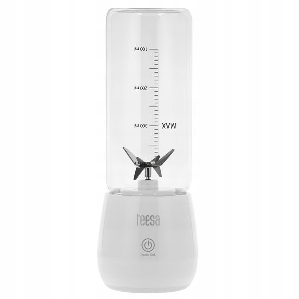 BLENDER BEZPRZEWODOWY PRZENOŚNY DO KOKTAJLI na USB 450ML