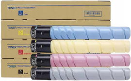 4x Toner do Konica Minolta Bizhub C258 C308 C368 TN324K TN-324K CMYK