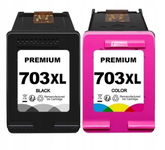 Tusze do HP 703 XL + 703 XL D730 F735 K109a K209a K510a