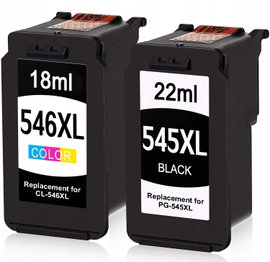 2x Tusz do CANON PG-545 + CL-546 XL iP2850 MG2450
