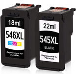2x Tusz do CANON PG-545 + CL-546 XL iP2850 MG2450
