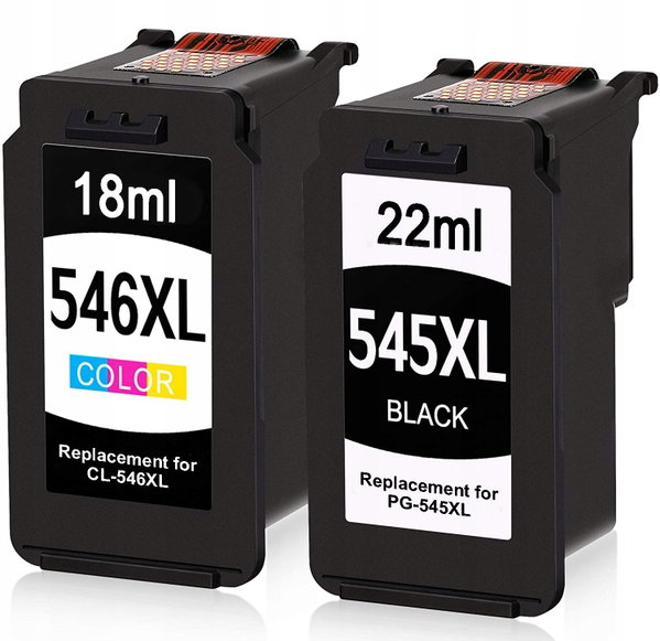 2x Tusz do CANON PG-545 + CL-546 XL iP2850 MG2450