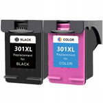 2x Tusze do drukarki HP 301XL DeskJet 1050a 2050a
