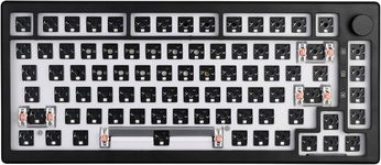 Czarna Klawiatura mechaniczna Aura 75