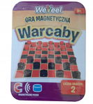 Gra magnetyczna Warcaby Podróżna WeVeel 874