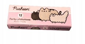 Pusheen Farby plakatowe 12 kolorów x 20ml