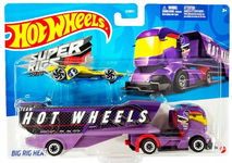 Hot Wheels SUPER RIGS Ciężarówka BIG RIG HEAT HYV57