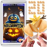 Ciasteczka z Wróżbą Magia na Halloween zabawa Ciastka Przeznaczenia 20 szt