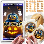 Ciasteczka z Wróżbą Magiczne Przeznaczenia na Halloween dla Dzieci 100 szt