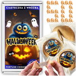 Ciasteczka z Wróżbą Podziękowania Halloween Magiczna Zabawa dla Dzieci 50