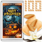 Ciasteczka z Wróżbą Podziękowania na Halloween Magiczna Zabawa 100 sztuk