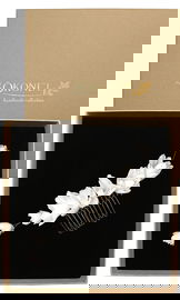 Grzebyk kwiatowy ręcznie formowany lekki elegancki srebrny boho unikalny ŚLUB