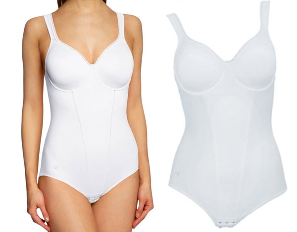 P37T Rosa Faia body modelujące wyszczuplające z fiszbinami 75F