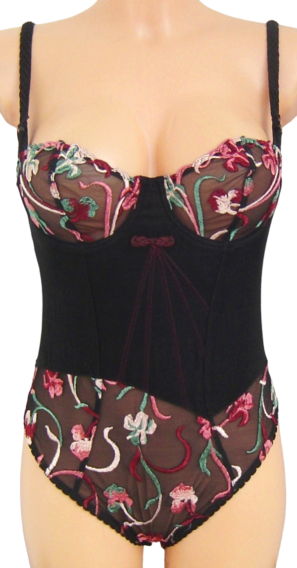 75T Aubade Vintage body z fiszbinami 75B