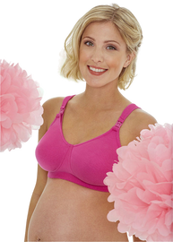 17T Bonprix biustonosz do karmienia miękki bez fiszbin bawełna 95C